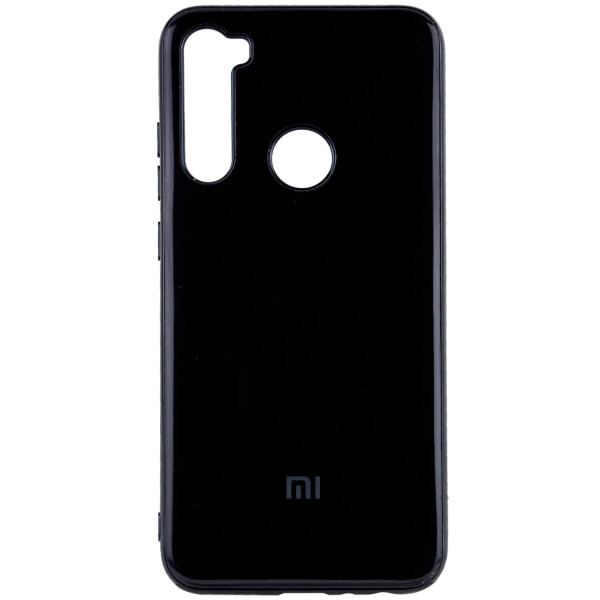 

Противоударный Чехол накладка Epik Glossy Logo NEW для Xiaomi Redmi Note 8 Черный