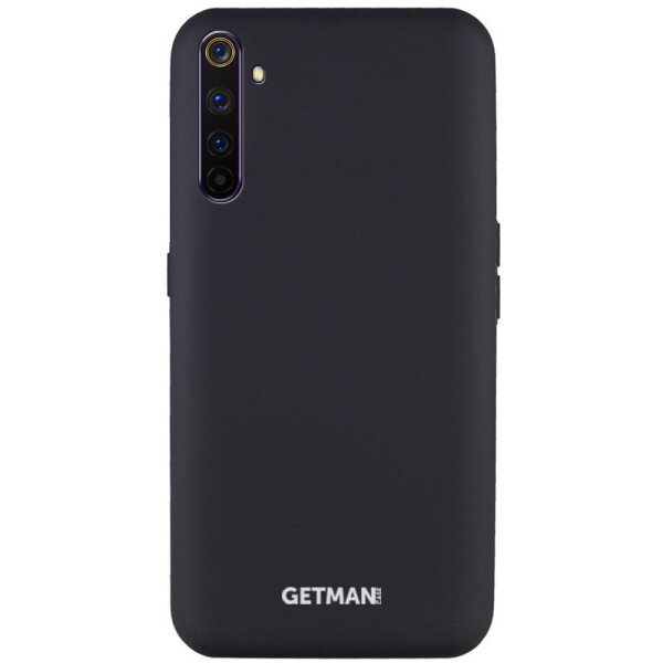 

Чехол Противоударный накладка Getman for Magnet NEW для Realme 6 Pro Черный / Black