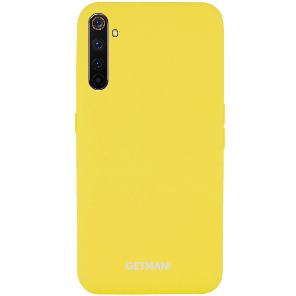

Чехол Противоударный накладка Getman for Magnet NEW для Realme 6 Pro Желтый / Yellow