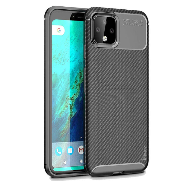 

Чехол Противоударный накладка iPaky Kaisy Series для Google Pixel 4 Черный