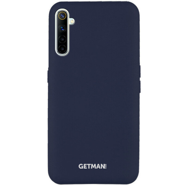 

Чехол Противоударный накладка Getman for Magnet NEW для Realme 6 Синий / Gray Cobalt