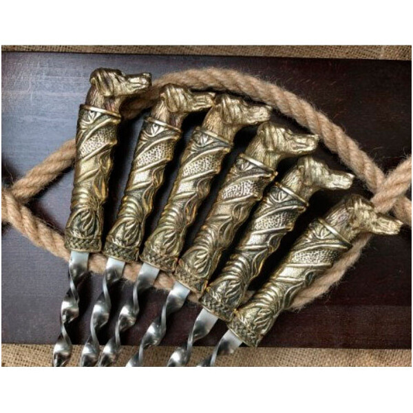 

Набор шампуров Люкс Пес в кейсе Nb Art 47330084