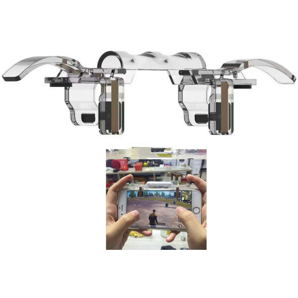 

Мобильный игровой контроллер геймпад джойстик хромированные триггеры для смартфона телефона для игр (546456300)