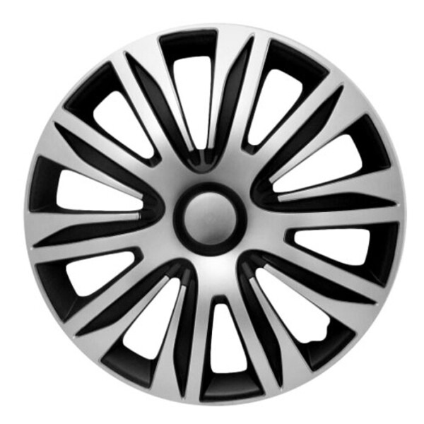 

Автомобильные колпаки 4 Racing Nardo Silver-Black R14 4 шт.