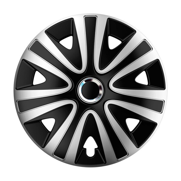 

Автомобильные колпаки 4 Racing Rialto Pro Silver-Black R14 4 шт.