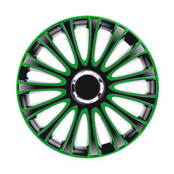 

Автомобильные колпаки 4 RACING Le Mans Pro Green-Black R13 4 шт.