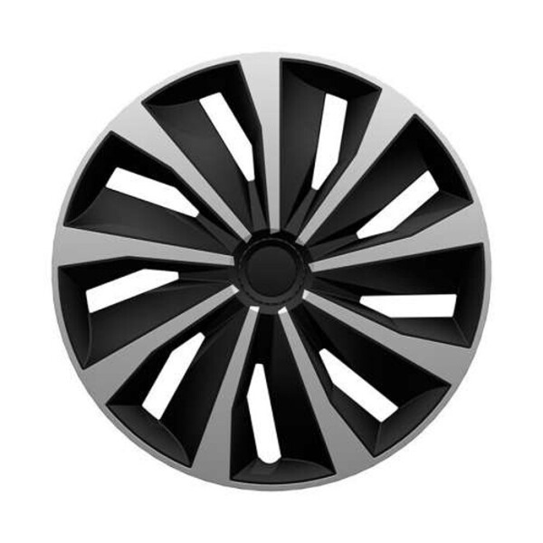 

Автомобильные колпаки 4 Racing Grip Silver-Black R13 4 шт.