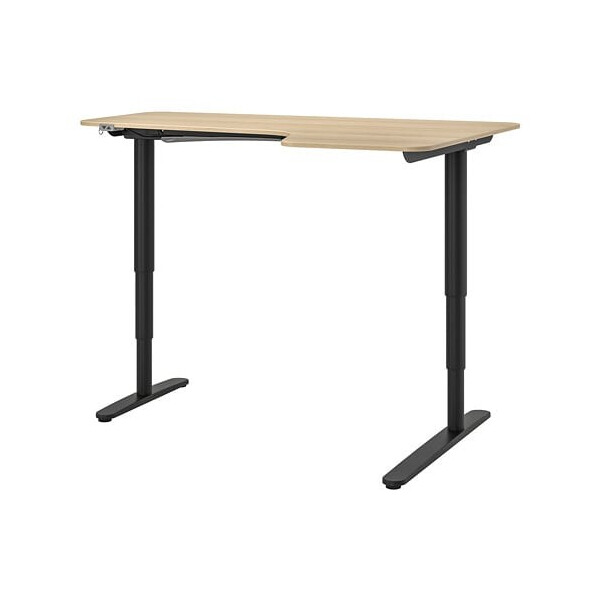 

Стол угловой с регулировкой высоты BEKANT IKEA 892.823.79