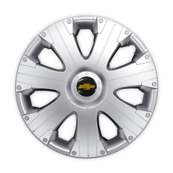 

Автомобильные колпаки Argo Racing R16 4 шт Серебро (с логотипом Chevrolet)