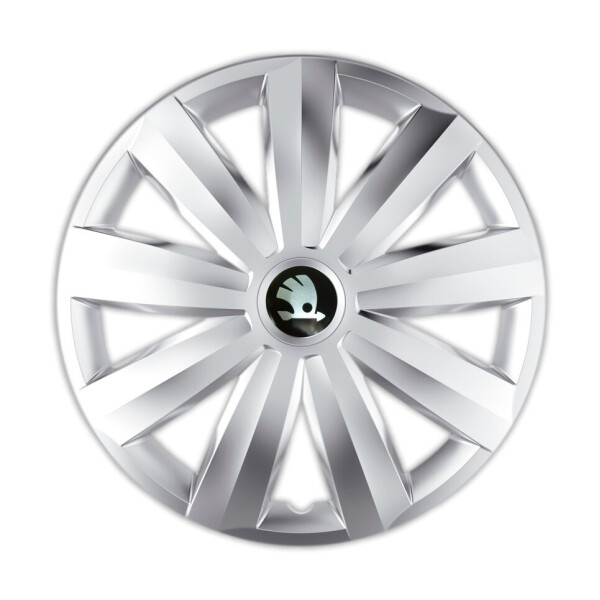 

Автомобильные колпаки Argo Venture R13 4 шт. Серебро (с логотипом Skoda)