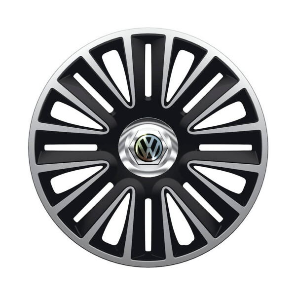 

Автомобильные колпаки Argo Quadro Pro Silver-Black R14 4 шт. (с логотипом Volkswagen)