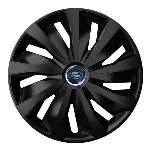 

Автомобильные колпаки 4 Racing Grip Pro Black R13 4 шт. (с логотипом Ford)