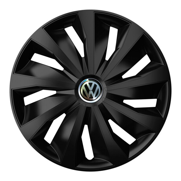 

Автомобильные колпаки 4 Racing Grip Pro Black R13 4 шт. (с логотипом Volkswagen)