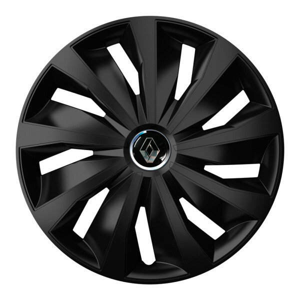 

Автомобильные колпаки 4 Racing Grip Pro Black R16 4 шт. (с логотипом Renault)