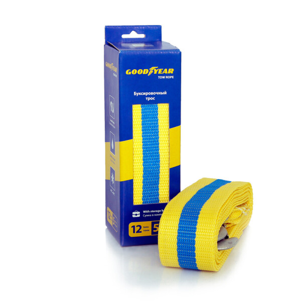 

Трос буксировочный Goodyear 12 тонн (GY004004)