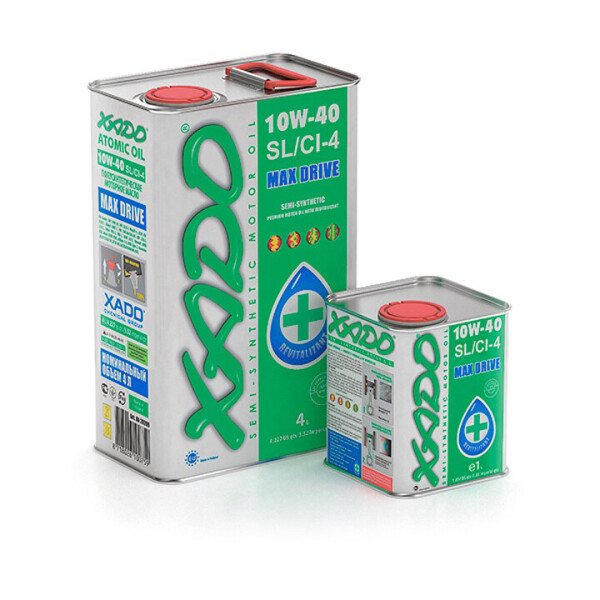 

Полусинтетическое моторное масло XADO Atomic Oil 10W-40 SL/CI-4 (20л)