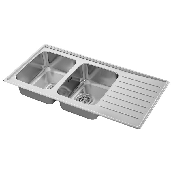 

Двойная мойка VATTUDALEN IKEA 091.581.90
