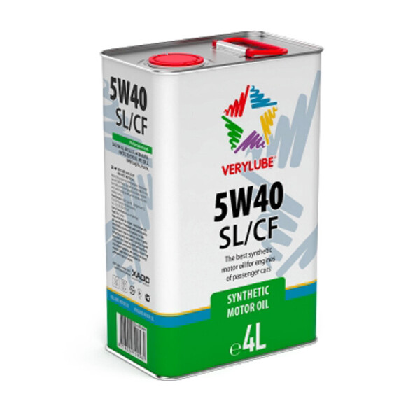 

Синтетическое моторное масло Verylube 5W-40 SL/CF (4л)