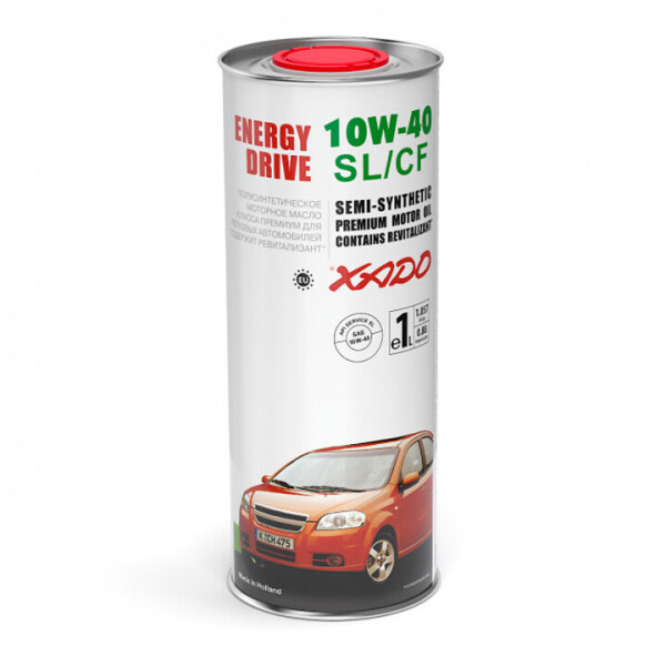 

Полусинтетическое моторное масло XADO Atomic Oil 10W-40 SL/CF (1л)