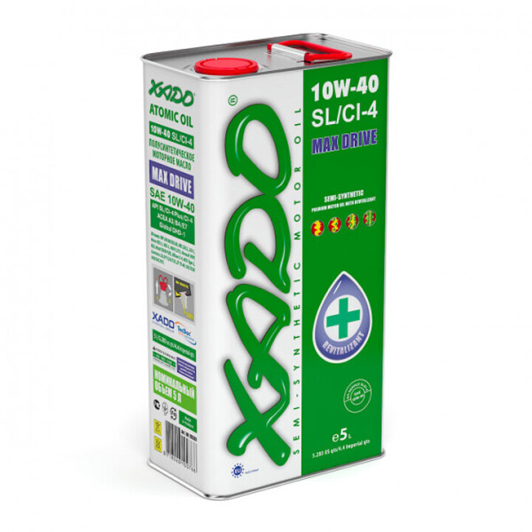 

Полусинтетическое моторное масло XADO Atomic Oil 10W-40 SL/CI-4 (5л)