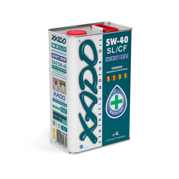 

Cинтетическое моторное масло XADO Atomic Oil 5W-40 SL/CF (4л)