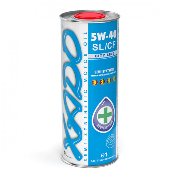 

Полусинтетическое моторное масло XADO Atomic Oil 5W-40 SL/CF City Line (1л)