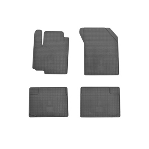 

Автоковрики STINGRAY Fiat Sedici '06- 4 шт Черные (1021014)