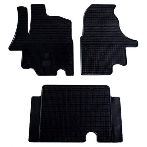 

Автоковрики STINGRAY Nissan Interstar I '98-10 3 шт Черные (1018023)
