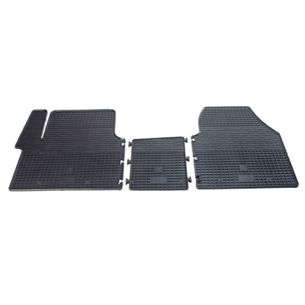 

Автоковрики STINGRAY Nissan Primastar '02- (1+2) 3 шт Черные (1018153)