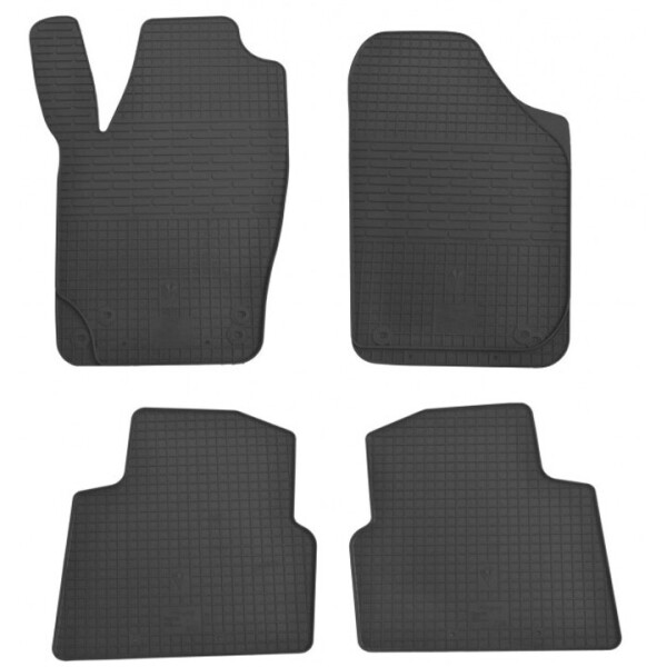 

Автоковрики STINGRAY Skoda Roomster '06- 4 шт Черные (1020084)