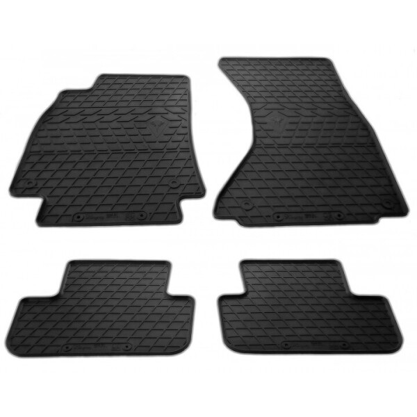 

Автоковрики STINGRAY Audi A4 B8 '08-15 4 шт Черные (1030094)