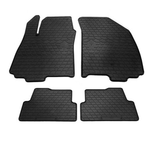 

Автоковрики STINGRAY Chevrolet Aveo (T300) '11- 4 шт Черные (1002044)