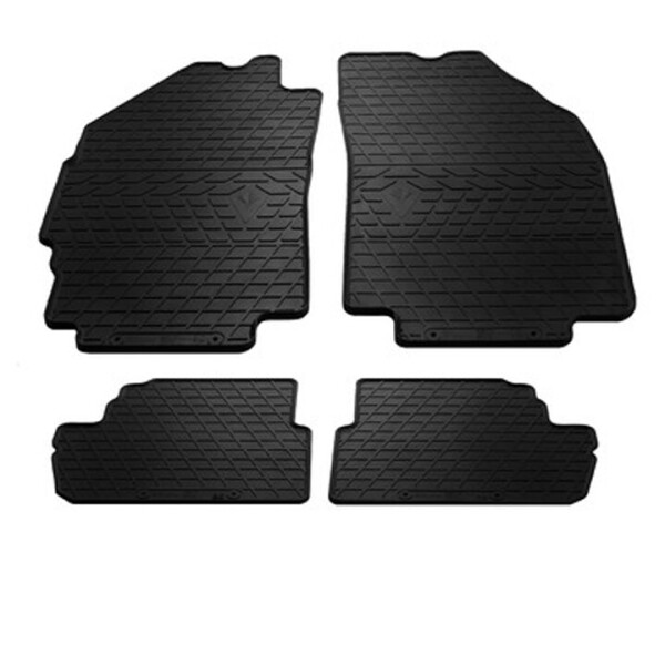 

Автоковрики STINGRAY Chevrolet Spark (M300) '09- 4 шт Черные (1005044)