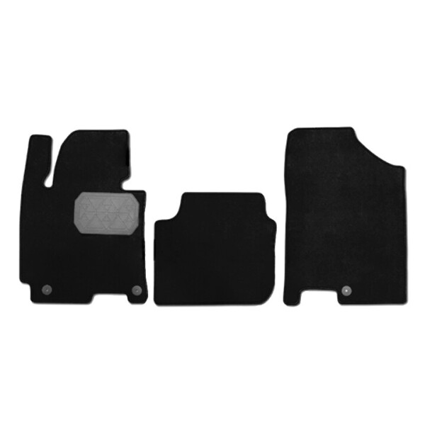 

Текстильные коврики в салон One Auto Citroen Jumper II 2006- Комплект 3 шт Черные (tcitrJII06)