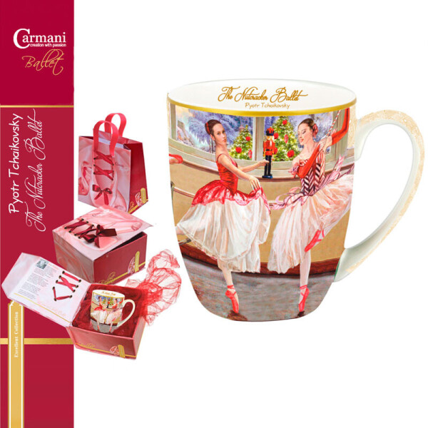 

Подарочный фарфоровый набор кружка Балет Carmani 045-0603