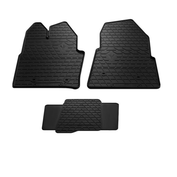 

Автоковрики STINGRAY Ford Transit VII '14- 3 шт Черные (1007133)