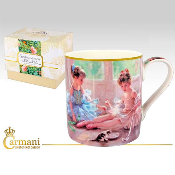 

Кружка фарфоровая В балетной школе Carmani 045-0110