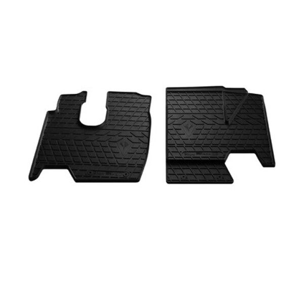 

Автоковрики STINGRAY Mercedes-Benz Atego '98- 2 шт Черные (1040022)