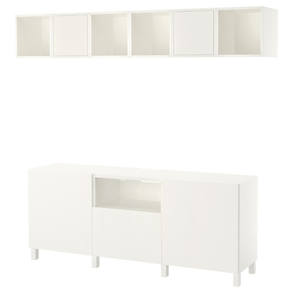 

Тумба под ТВ и полки BESTÅ / EKET IKEA 792.211.88