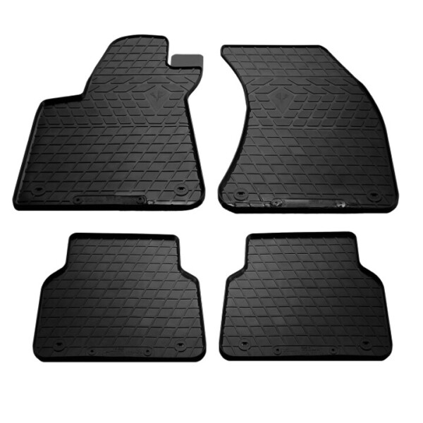 

Автоковрики STINGRAY Audi A8 D4 '10- long 4 шт Черные (1030184)
