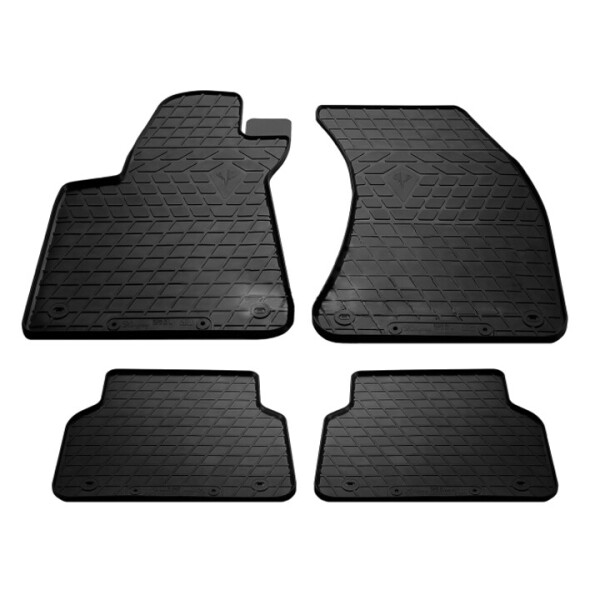 

Автоковрики STINGRAY Audi A8 D4 '10- short 4 шт Черные (1030194)