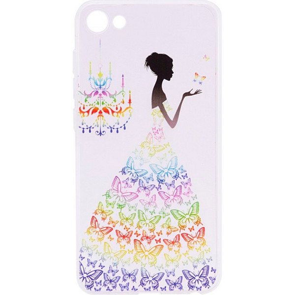 

Чехол TPU Cute Print для Meizu U20 (Girl (Butterfly dress)) (211207)