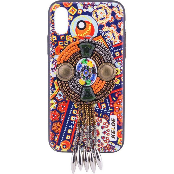 

TPU+PC "Keloe" National Style для Apple iPhone X (5.8") / XS (5.8") (узор 005) (478195)