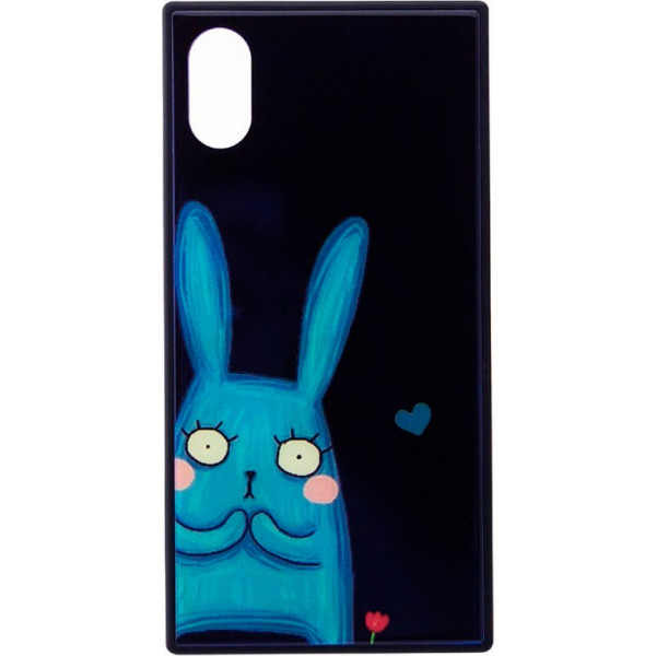 

TPU+Glass YCT прямоугольный для Apple iPhone X (5.8") / XS (5.8") (Заяц) (562180)