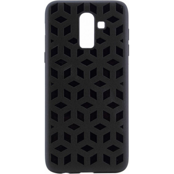 

TPU Cube для Samsung Galaxy J8 (2018) (черный) (661116)