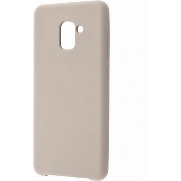 

силиконовый Soft cover для Samsung A730 Galaxy A8+ (2018) (серый / Grey) (663383)