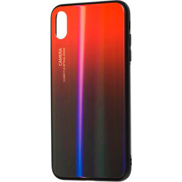 

TPU+Glass Luster для Apple iPhone XS Max (6.5") (Красный) (664720)