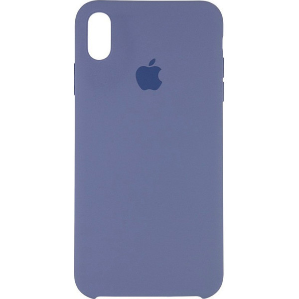 

Silicone case (AAA) для Apple iPhone XS Max (6.5") (Серый / Lavender) (666490)