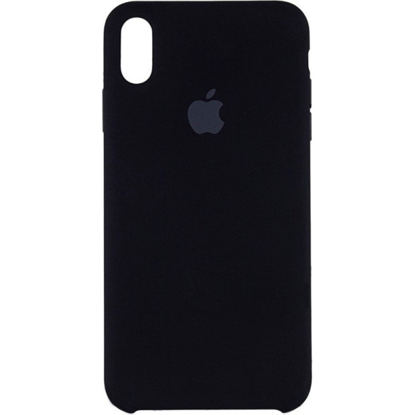 

Silicone case (AAA) для Apple iPhone XS Max (6.5") (черный / Black) (666909)