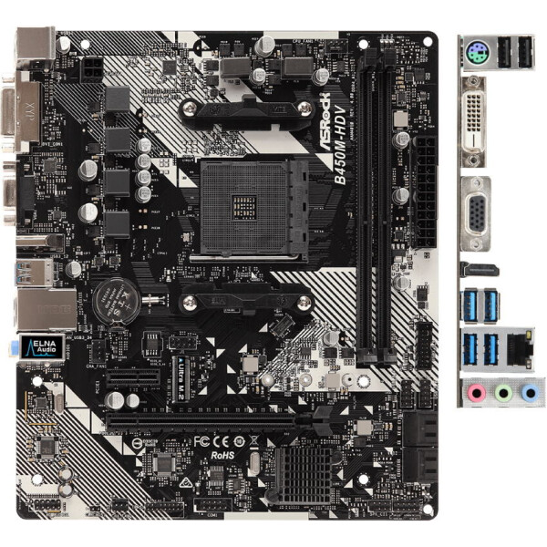 

Материнская плата ASRock B450M-HDV R4.0